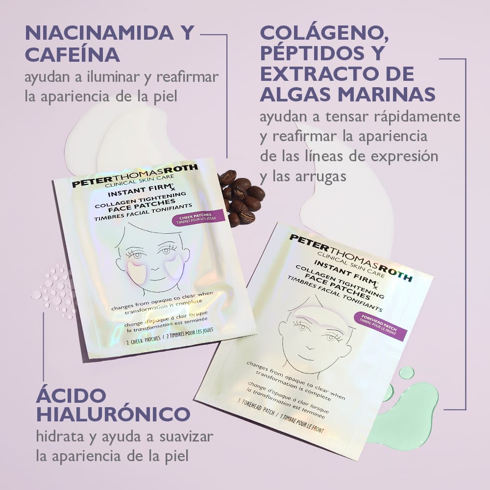 INSTANT FIRMX&reg; COLLAGEN TIGHTENING FACE PATCHES (PARCHES FACIALES DE GEL)